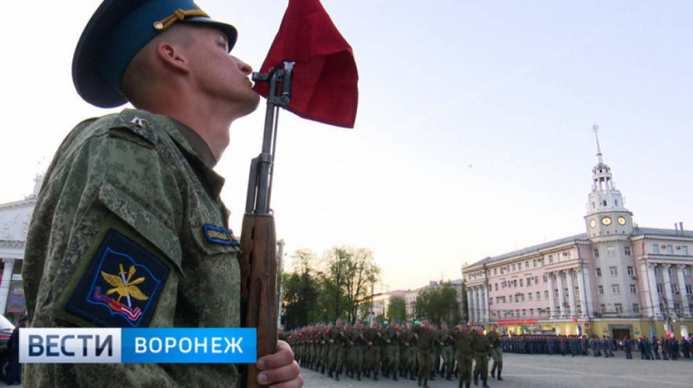 Власти назвали время и место парада Победы и праздничного салюта в Воронеже