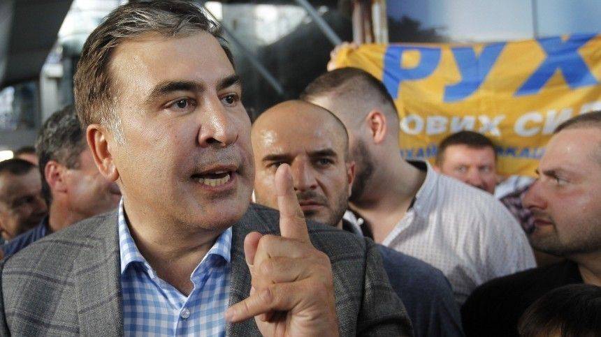 «Спаситель» Украины Михаил Саакашвили послал народ «к чертовой матери» — видео