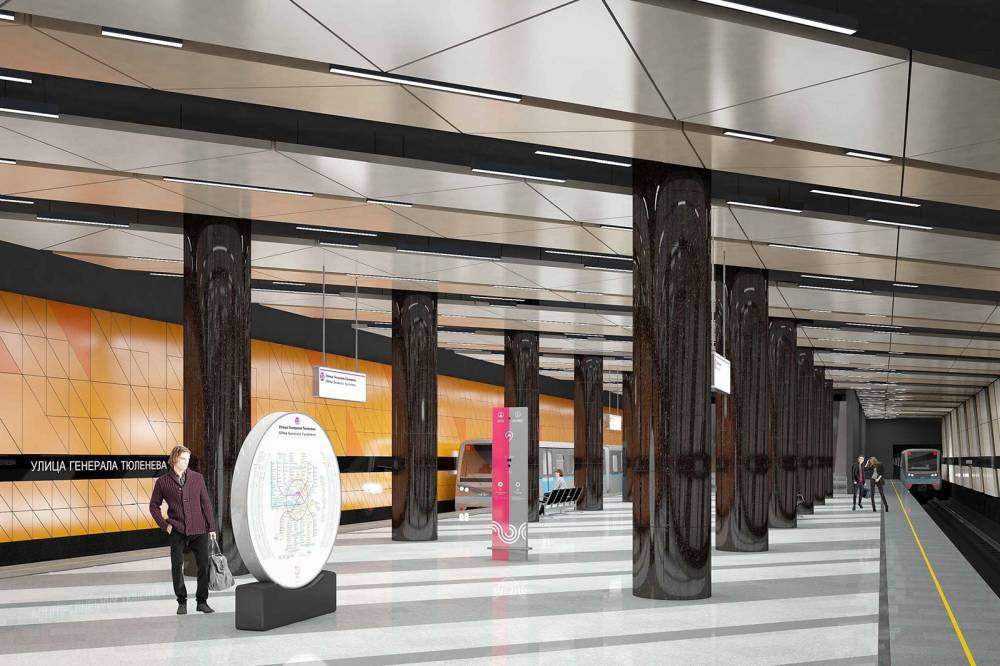 Станция метро «Улица Генерала Тюленева» откроется в 2023 году