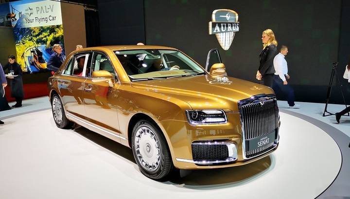 В России растет спрос на роскошные автомобили Aurus
