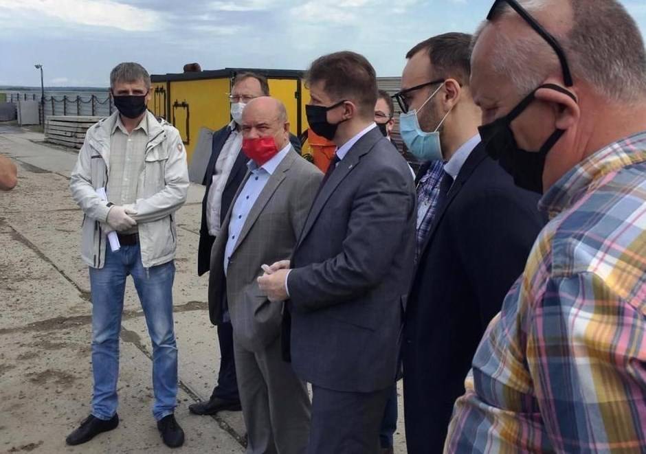 Шатурный проверил, как идет реконструкция аэропорта «Богашево»
