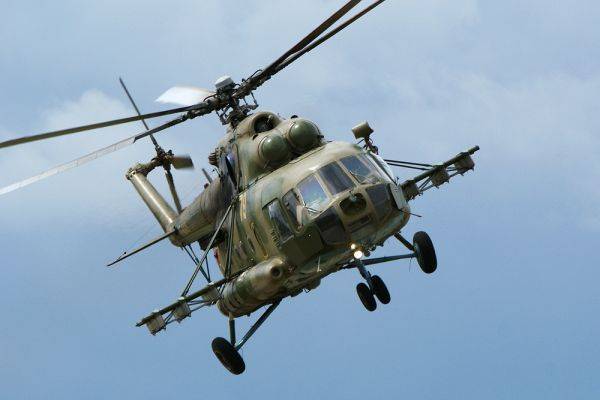 Аварийную посадку в Подмосковье совершил военно-транспортный вертолет