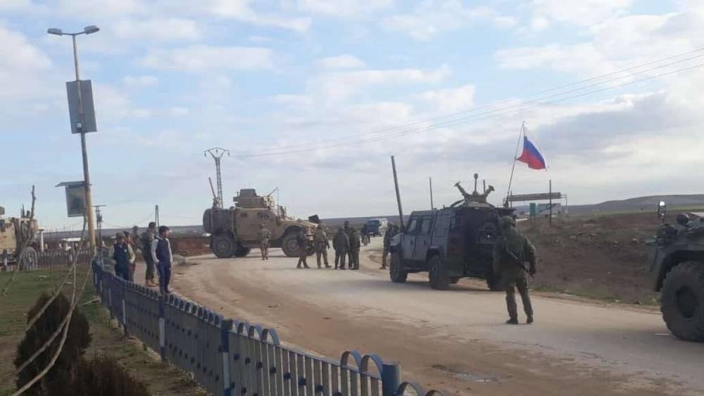 Российские военные завершили многодневное патрулирование вдоль границы Сирии и Ирака