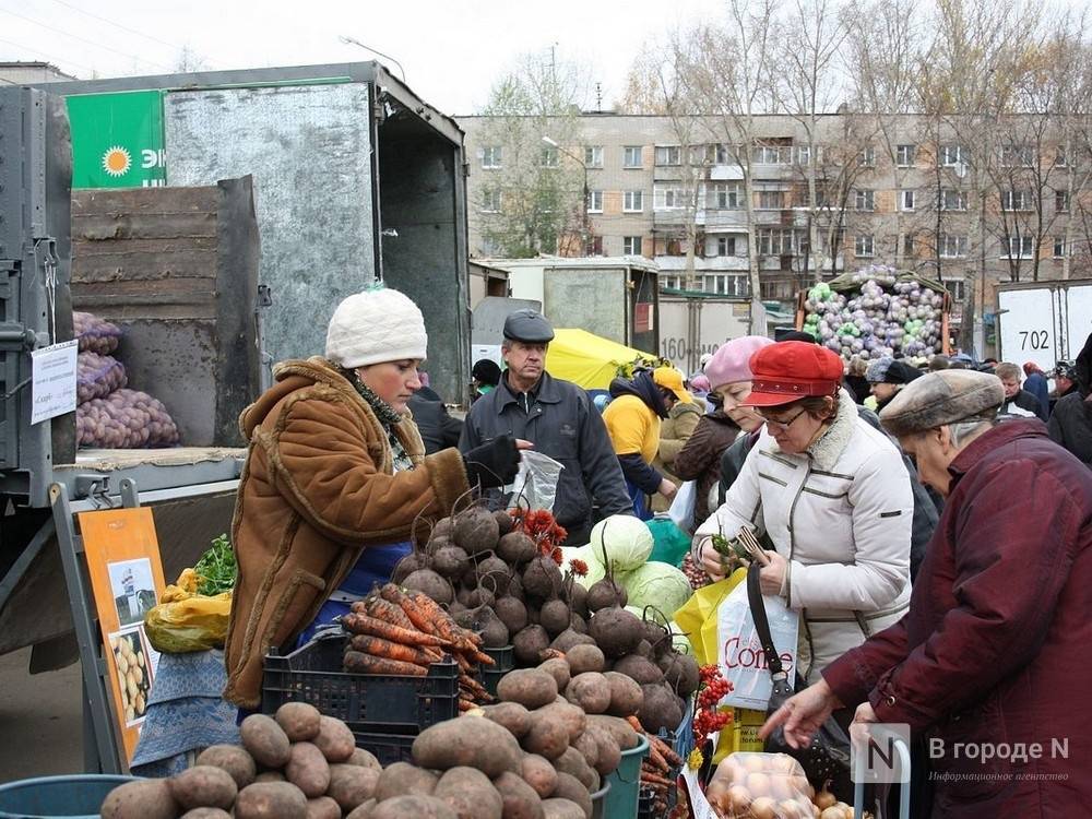 Сельхозярмарки возобновили работу в Нижегородской области