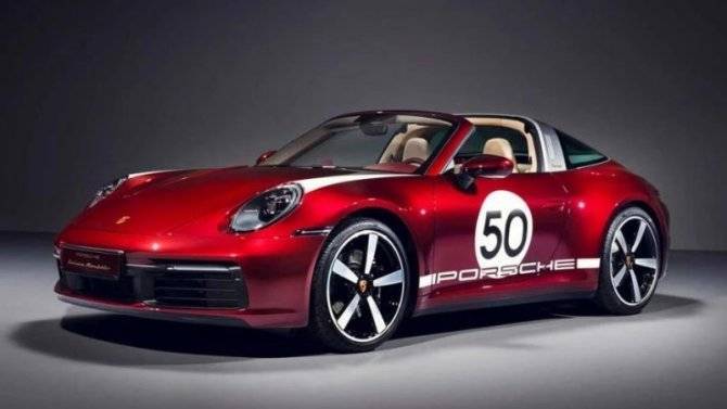 Спорткар Porsche 911 Targa получил эксклюзивное исполнение