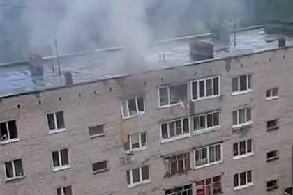 Взрыв газа в Подмосковье разрушил стену между квартирами и выбил окно