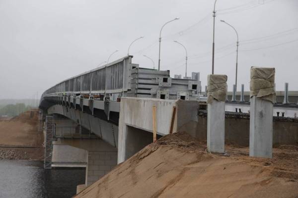 Олег Кувшинников лично проконтролировал работы по реконструкции моста через реку Шексну и другие важные строящиеся объекты в Шекснинском районе