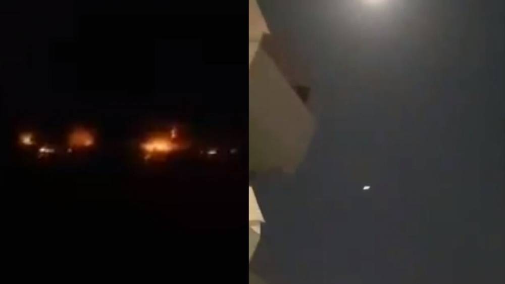 Опубликованы видео ударов Израиля по Сирии