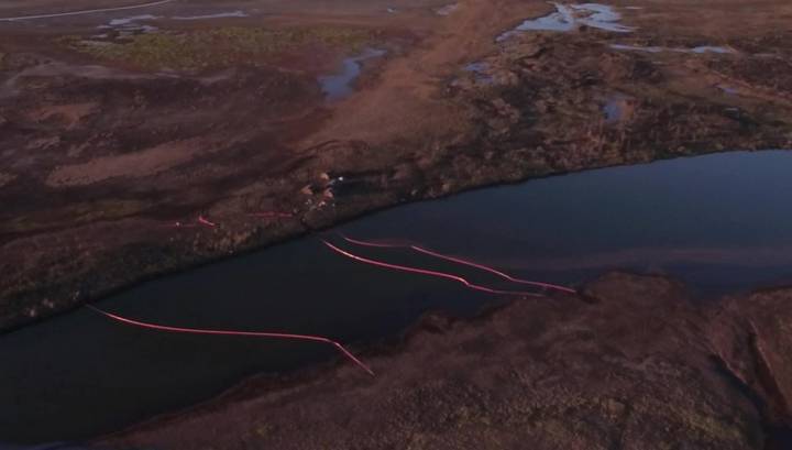 Разлив топлива в Норильске: технологии очистки воды и земли