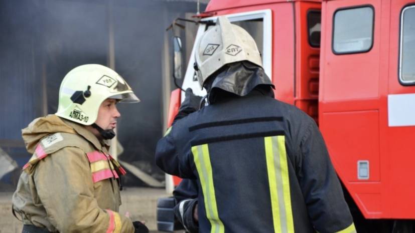 Спасатели ликвидировали крупный пожар в Красноярском крае
