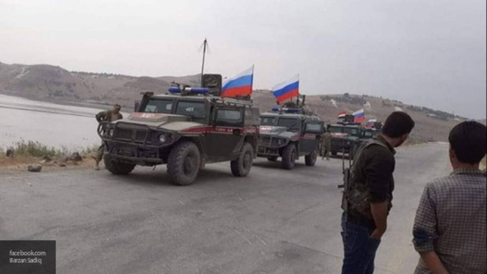 Военная полиция РФ сопроводила более 7 тыс. человек на трассе М-4 в Сирии