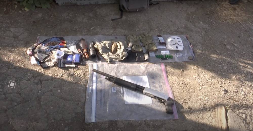 Спецоперация в Кахетия — полиция обнаружила арсенал оружия в багажнике машины