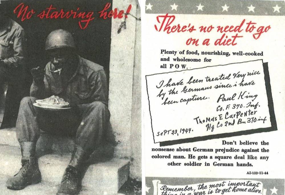 Пропаганда нацистской Германии о рассовой дискриминации в армии США
