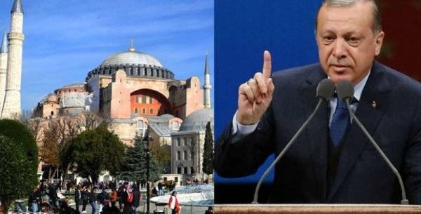 Эрдоган упорствует: Статус собора Святой Софии будет решать только Турция