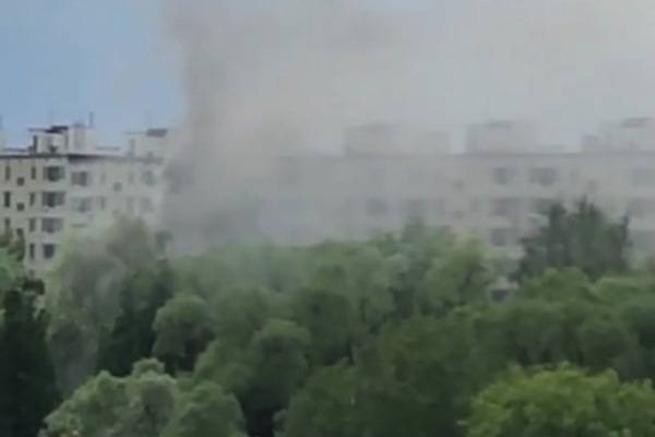 Пожар в жилом доме на улице Дорожная в Москве ликвидирован