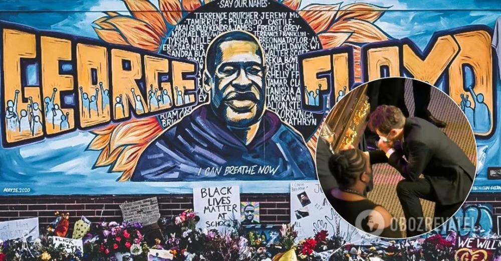 Мэр Миннеаполиса разрыдался на похоронах убитого Джорджа Флойда: трогательные кадры