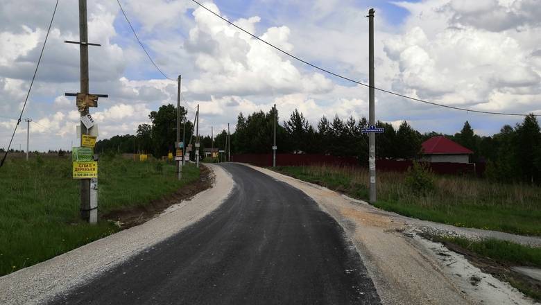 В Тюменской области отремонтировали подъезд к деревне Коняшина