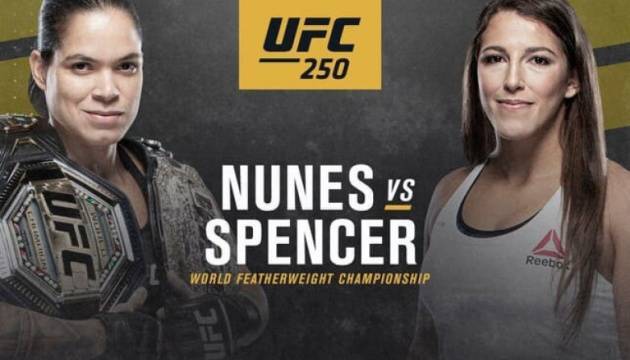 Нуньес - Спенсер: главный бой UFC 250