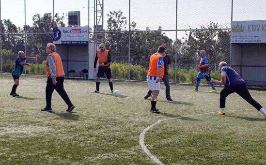 В Пафосе играют в «пеший футбол»