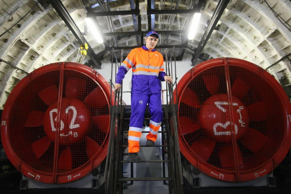 Вентиляционные шахты в столичном метро полностью модернизируют к 2023 году