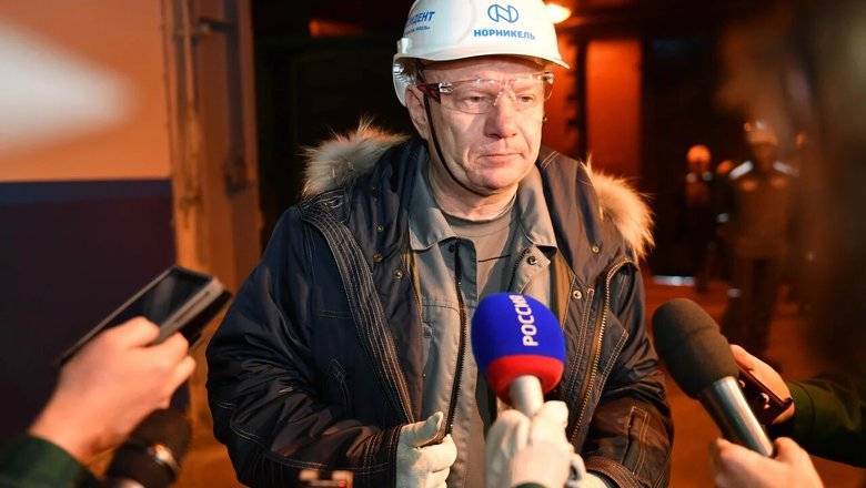 Потанин: "Норникель" выделит 10 млрд рублей на ликвидацию последствий аварии