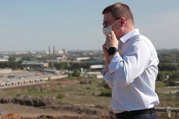 Текслер после жалоб на смог посмотрел на промзону Челябинска с высоты городской свалки