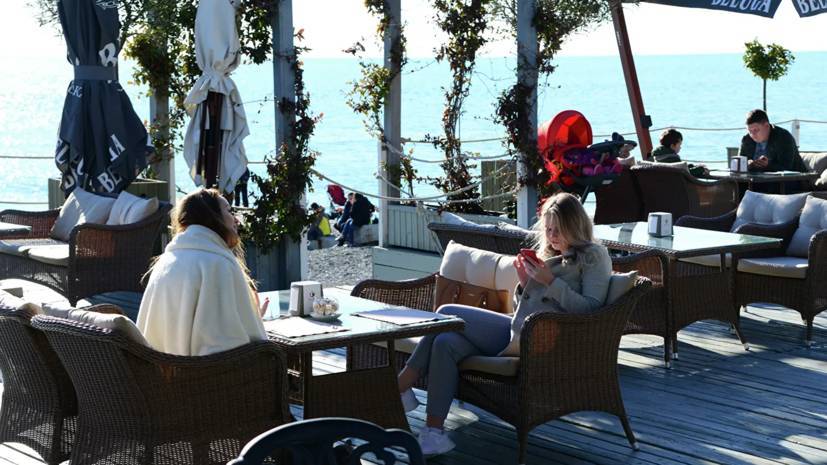В Сочи с 6 июня откроются летние кафе и рестораны