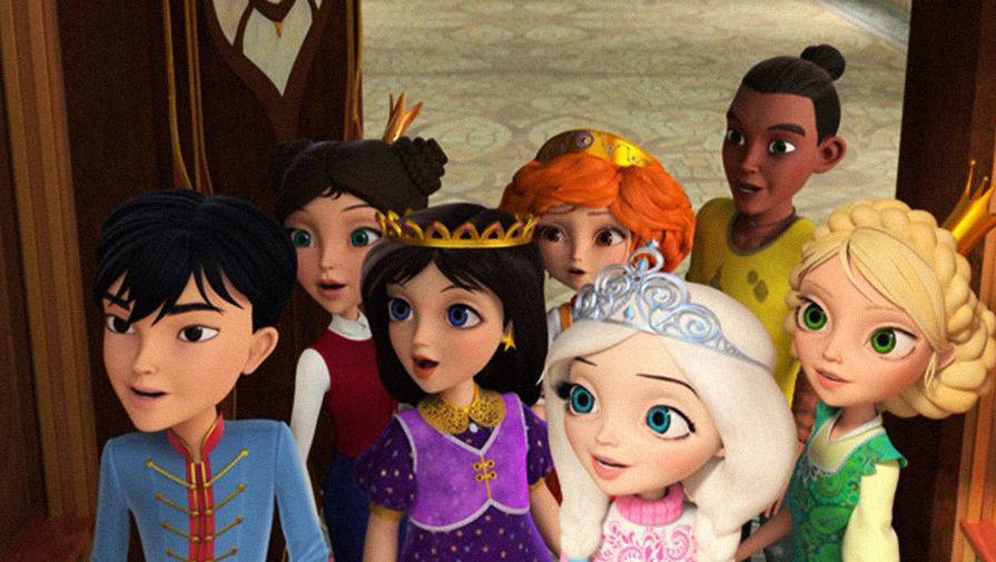 В мультсериале «Царевны» появились персонажи с разным цветом кожи