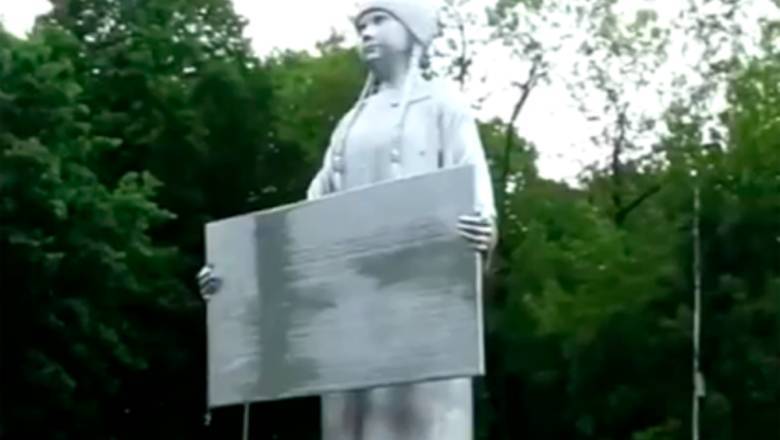 В Москве активисты намерены поставить памятник Грете Тунберг