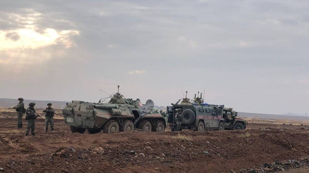 Российские военные в Сирии провели патрулирование в провинции Алеппо