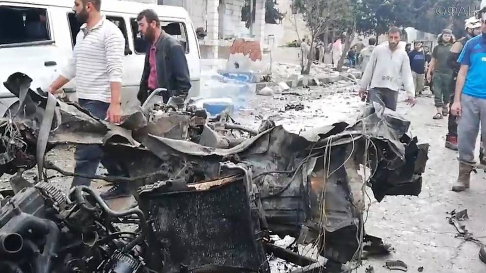 Двое детей погибли в Сирии при взрыве автомобиля