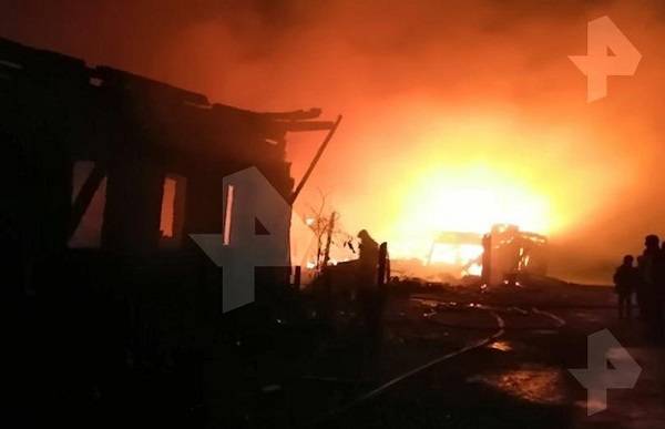 Во время пожара в Иркутской области погибли четыре ребенка