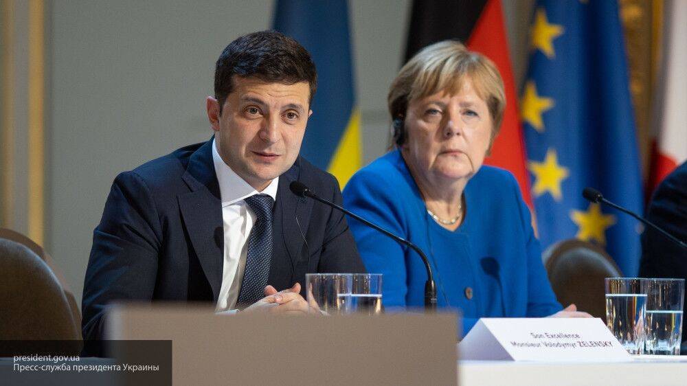 Зеленский и Меркель обсудили договоренности "нормандской четверки"