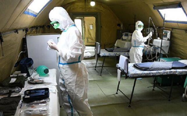 В Чите военные развернули полевой госпиталь для борьбы с коронавирусом