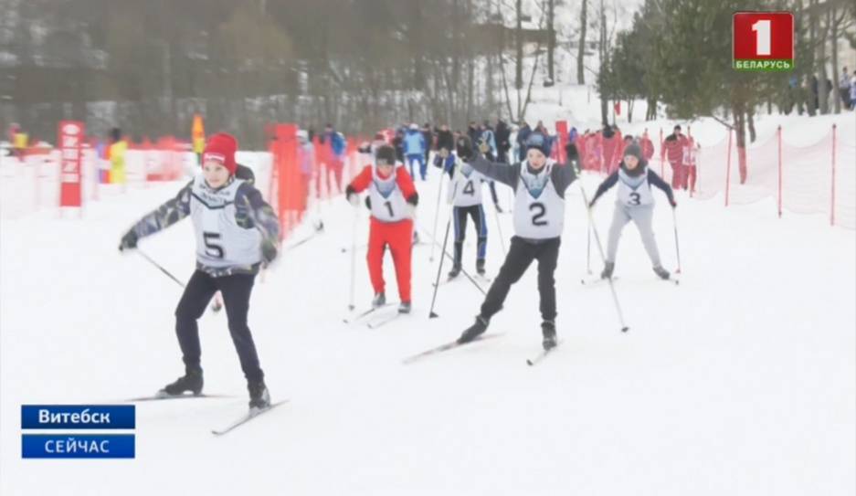 В Витебске стартовал областной этап соревнований среди детей и подростков "Снежный снайпер"