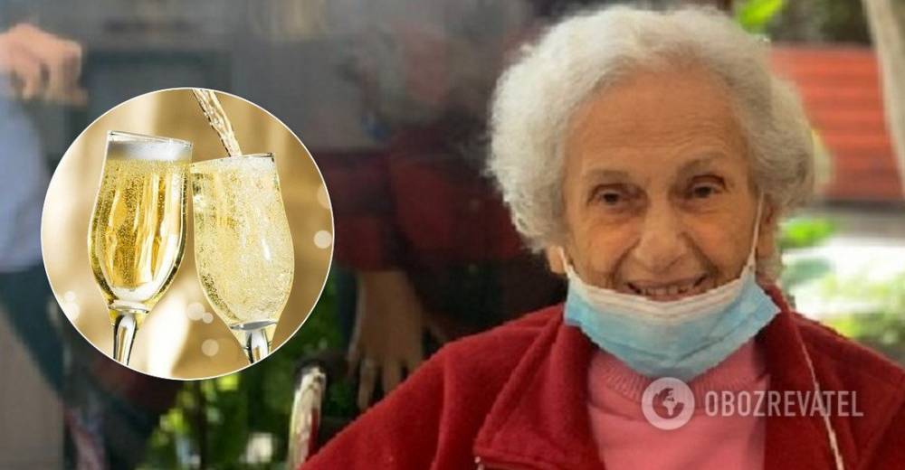 Победившая коронавирус 104-летняя женщина назвала свое секретное лекарство