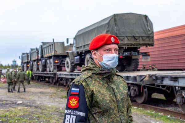 В Мурманскую область прибыли военные для восстановления железной дороги