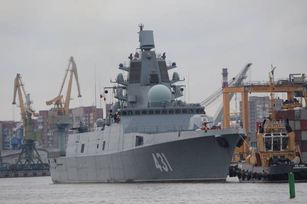 Фрегат «Адмирал флота Касатонов» завершил испытания и вернулся в Петербург