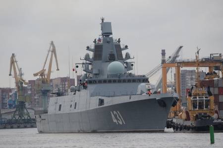 Российский фрегат-невидимка завершил морскую часть госиспытаний