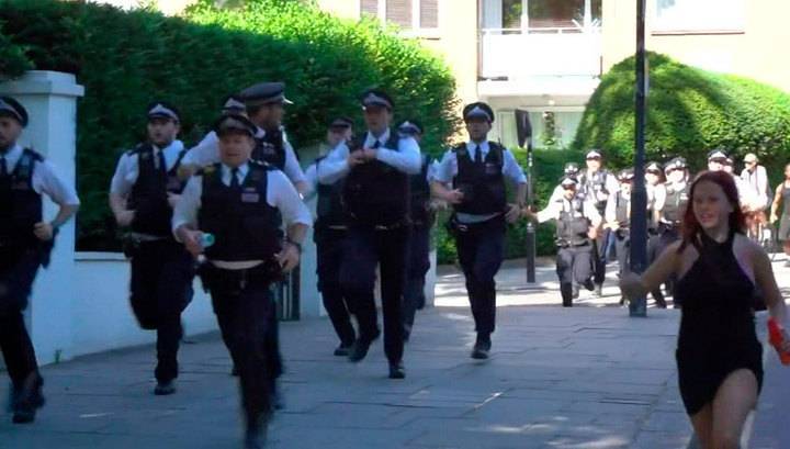 Протесты в Лондоне: 23 полицейских получили ранения