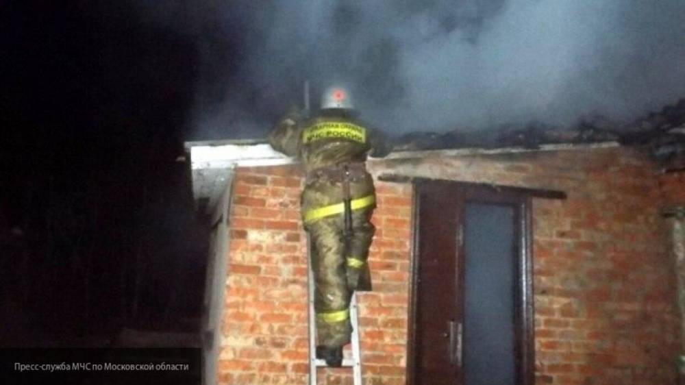 Частный дом сгорел ночью в Черногорске