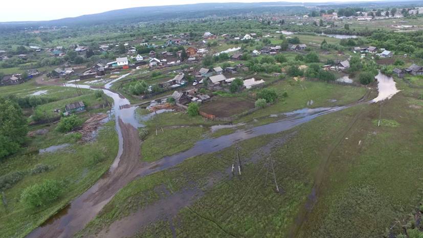 МЧС дало прогноз по паводковой ситуации в двух посёлках Красноярского края