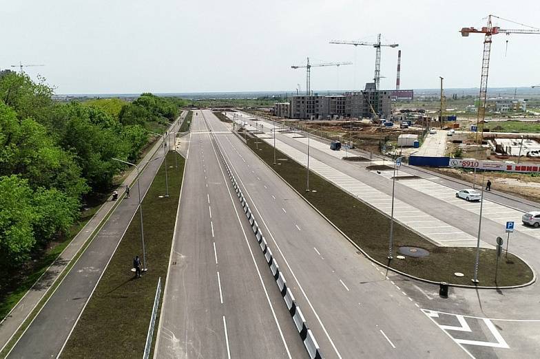Девять дорог за два года: в ростовской Левенцовке транспортные развязки строят на опережение