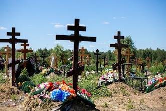 В Челябинске из-за тополиного пуха загорелись могилы на Успенском кладбище