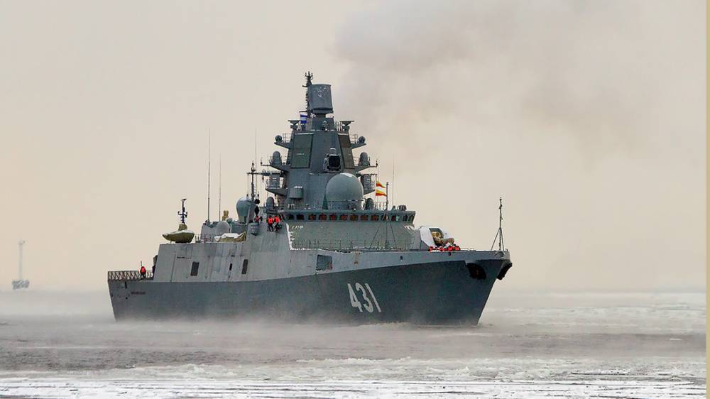 Капитан Усвяцов оценил характеристики фрегата "Адмирал флота Касатонов"