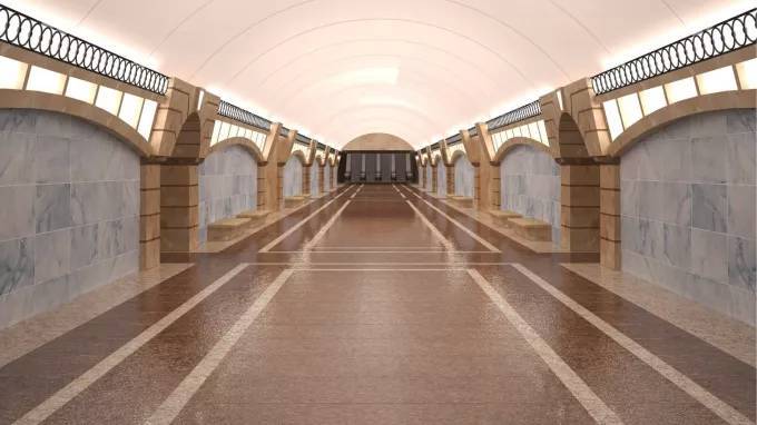 В "Метрострое" показали фото строительства станции "Горный институт"