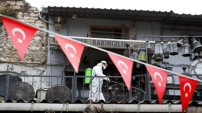 За сутки в Турции выявили 914 новых случаев коронавируса