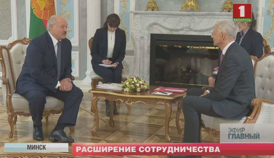 Разговор Президента Беларуси и премьера латвийской республики получился по-хорошему соседским
