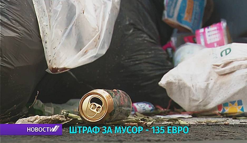 Франция повысит штраф за разбросанный мусор до 135 евро
