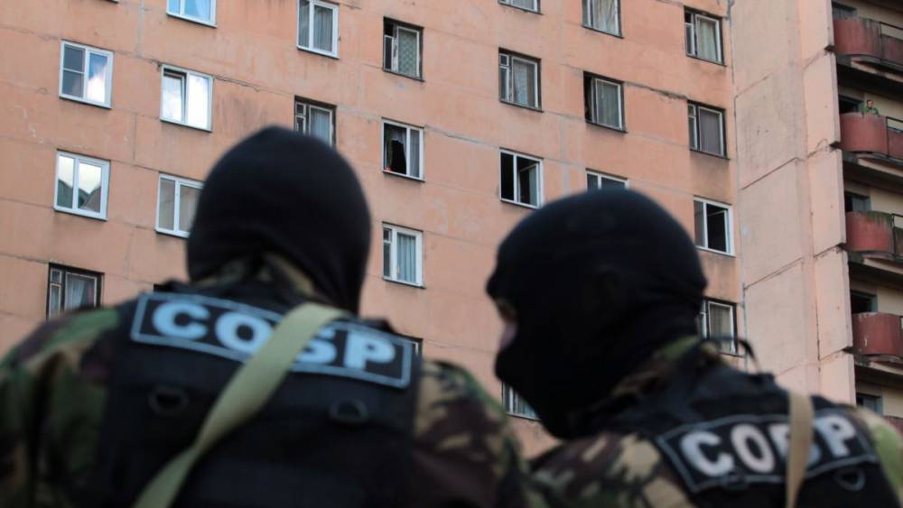 Полиция в ходе штурма задержала стрелка на юго-западе Москвы